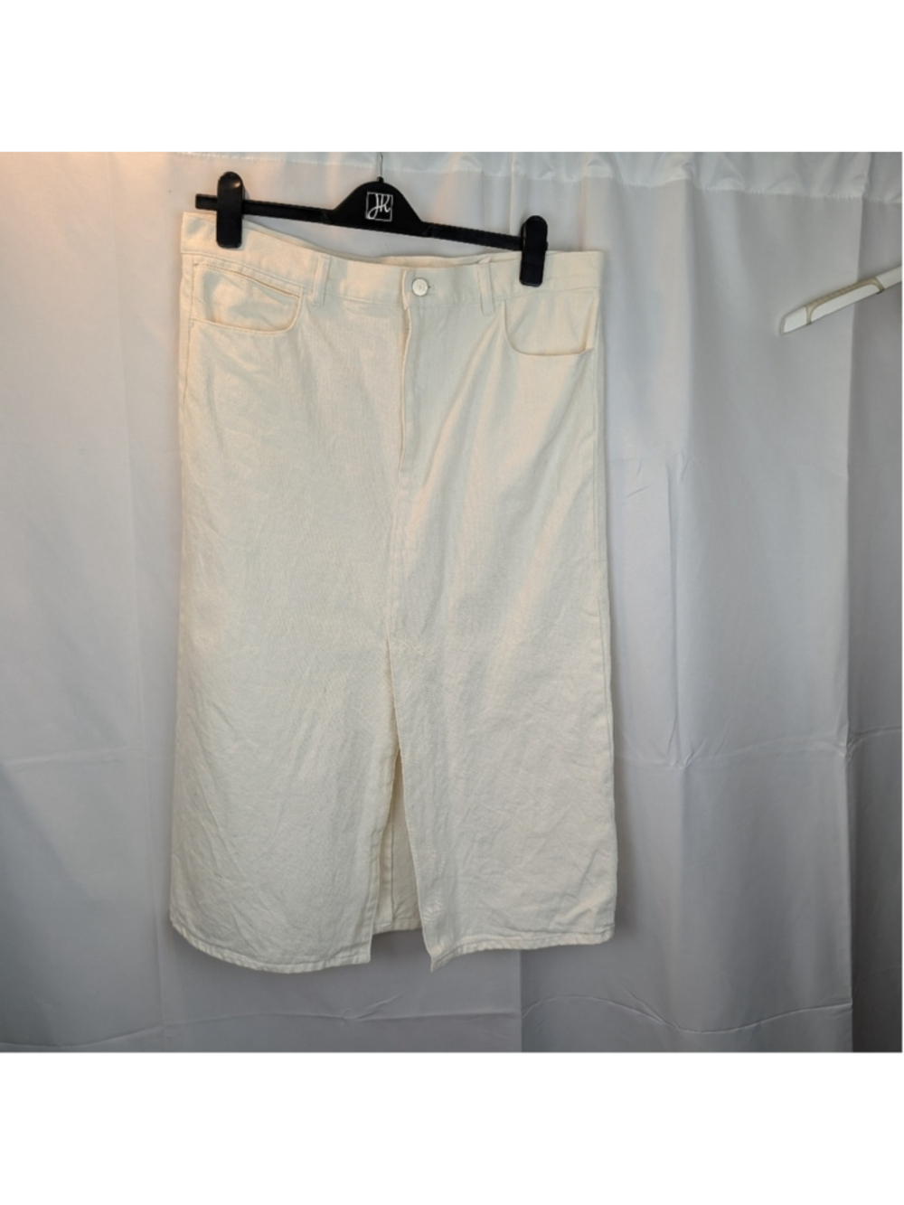 COS denim off-white denim skirt size 12 in EUC